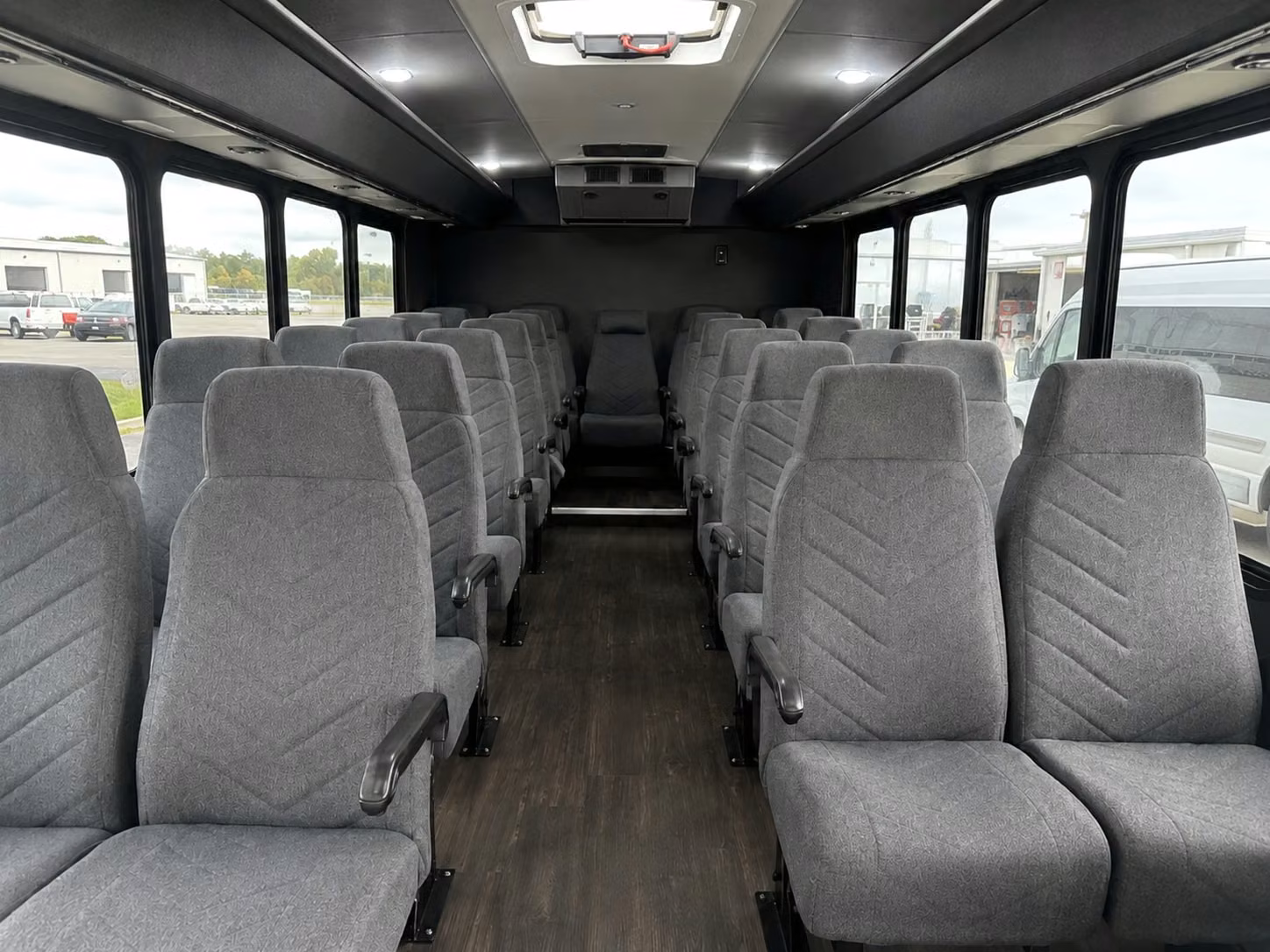 18 passenger minibus inside