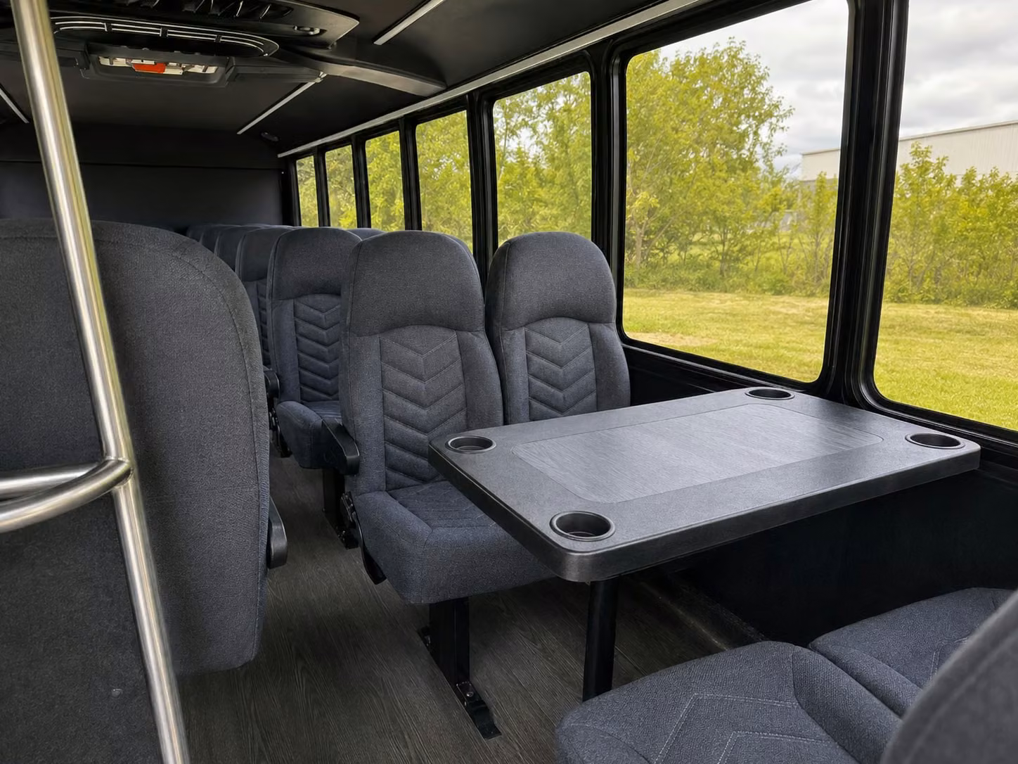 20 passenger minibus inside