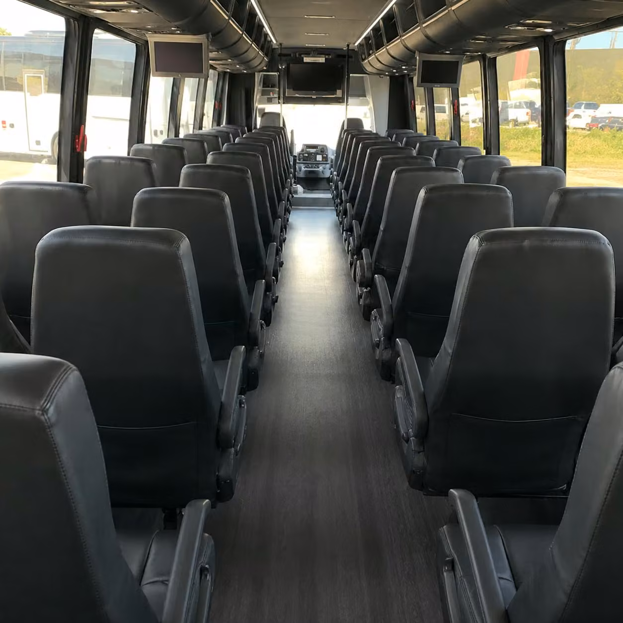 30 passenger minibus inside