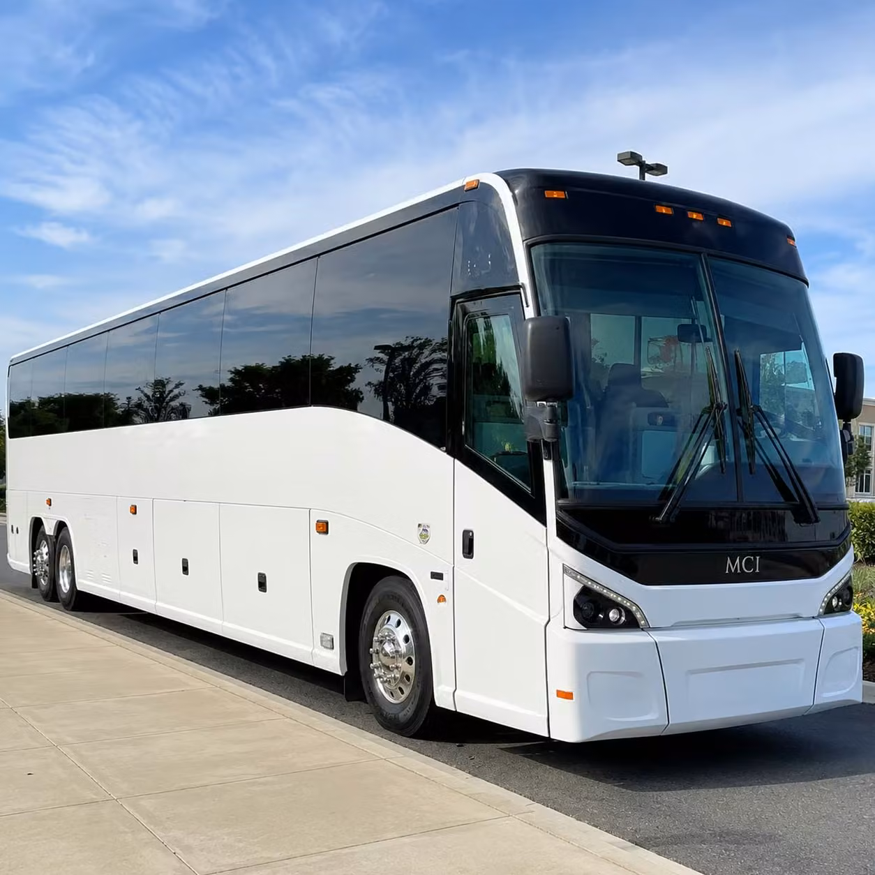 56 passenger charter bus