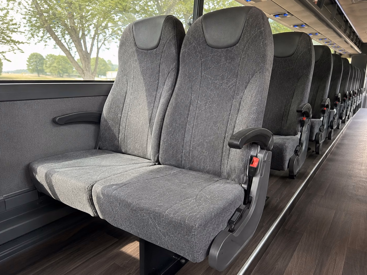 charter buses for large wedding guests groups across johnson county