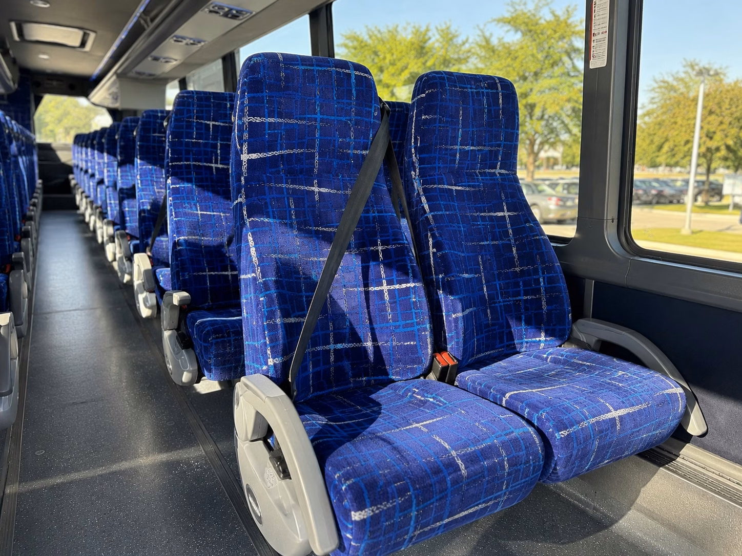 for easy group arrivals at mci olathe charter buses set the standard