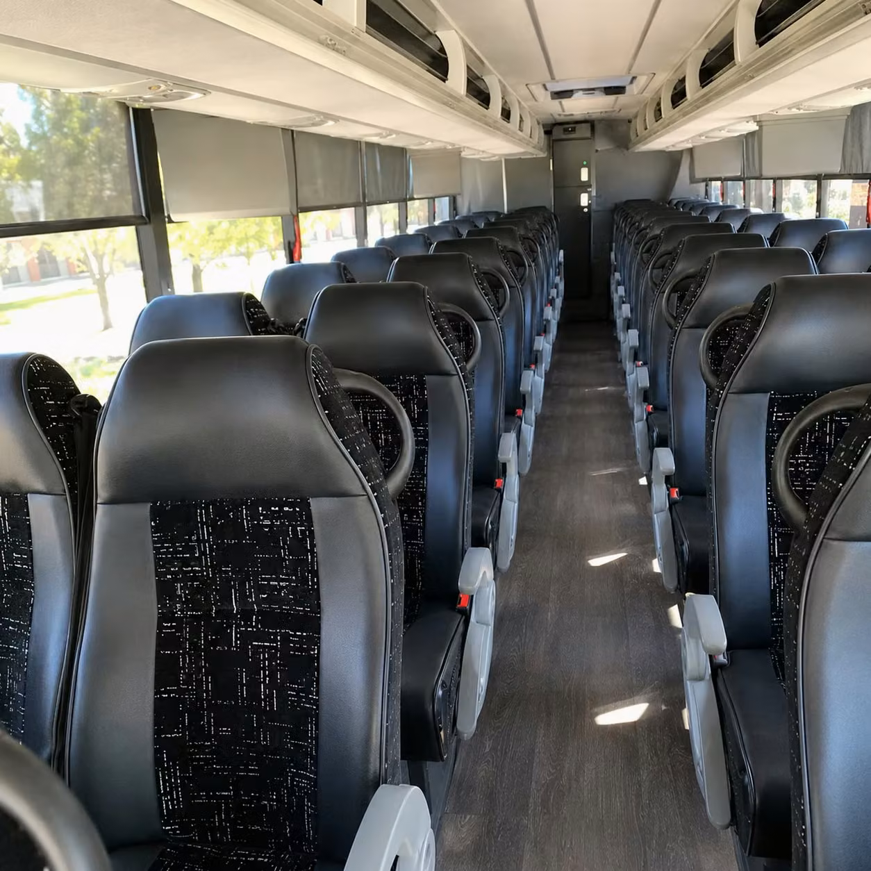 olathe charter bus interior