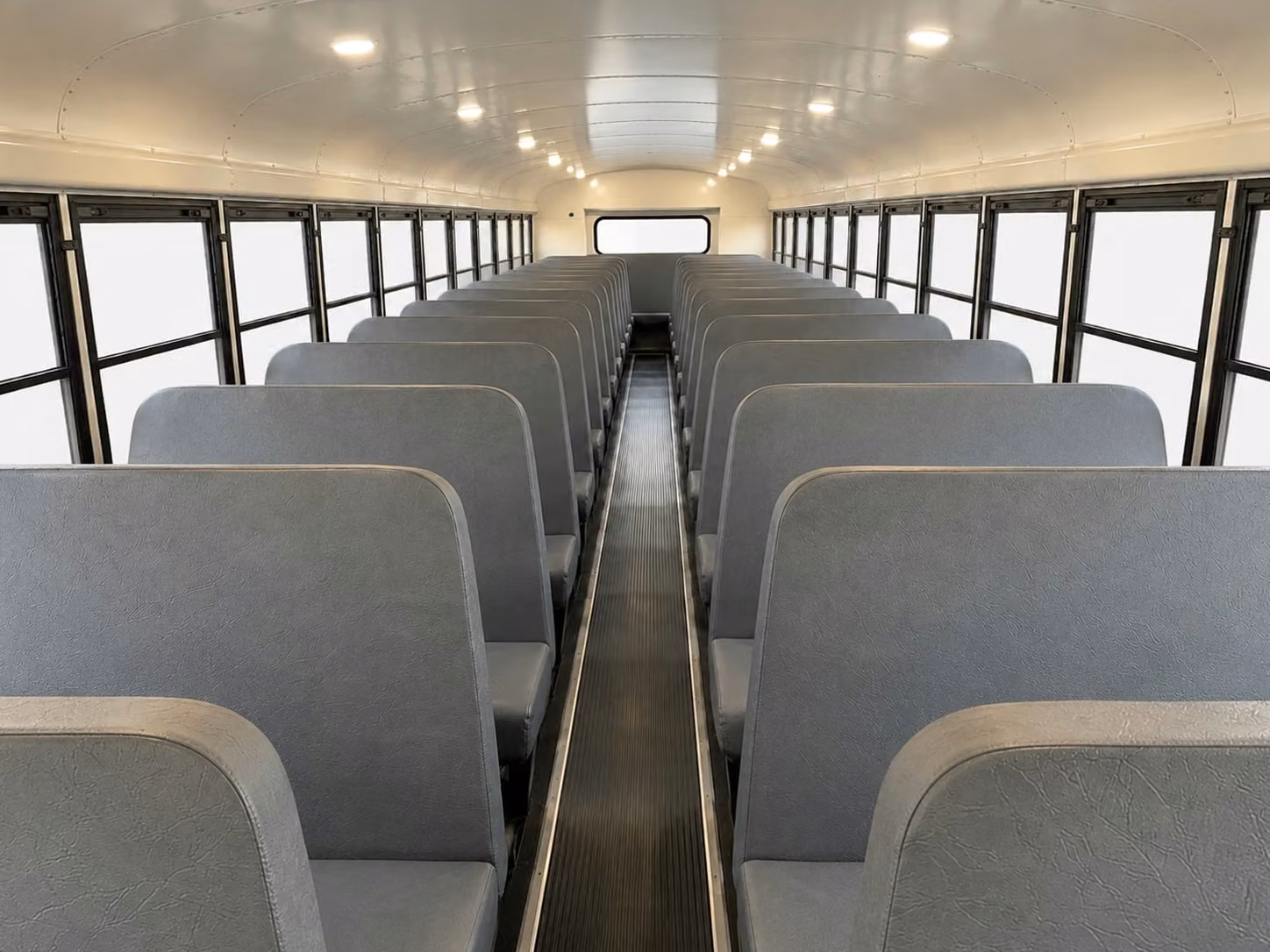 school bus interior